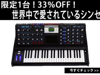 限定1台 33％OFF！店頭展示品】世界中のミュージシャンに愛用されて